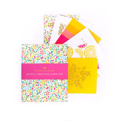  - Joyful Greeting Card Set-Cultivate What Matters Shop-