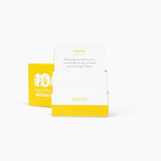 - Intentional Action Card Deck | Faith-Cultivate What Matters Shop-